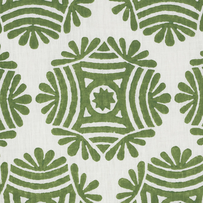 Tissu imprimé Schumacher x Drusus Tabor