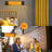 Aluminum and Steel Electric Standing Patio Heater