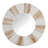 Gattilier Engineered Wood Round Wall Mirror