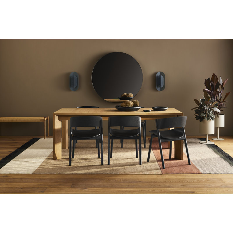 Hoopla Round Metal Wall Mirror, Oblivion, 36" x 36"