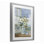«Seaside Floral Bouquet Window», reproduction d'art sous verre, design par Carol Robinson