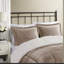 Ensembles de literie en sherpa douillet et confortable, lit double en polyester, maison rustique