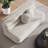 Jubilee Modular Performance Velvet Armless Loveseat In Taupe-104318181