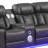Briege Faux Leather Power Reclining Curved Sectional Symmetrical-607183704