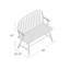 Luray Solid Wood Bench-48502967