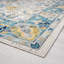 Tapis turquoise / beige Layela-965814155