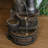 Oak Brook Weather-Resistant Farmhouse Pump and Barrels Polyresin Outdoor Water Fountain with Light