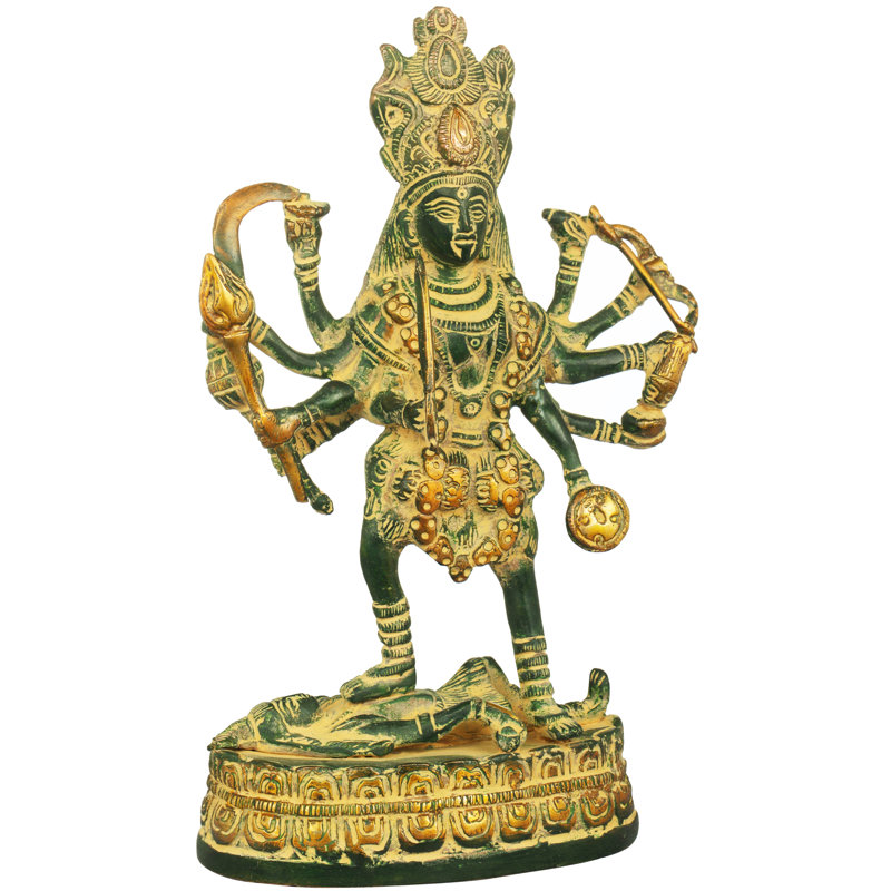 Statue, Patina/Gold