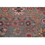 Grey Geometric Kazak Oriental Area Rug 7x10