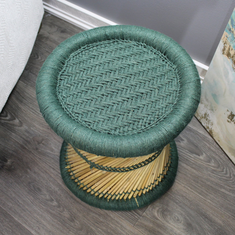 Tabouret d'appoint Barkhamsted Reed, Vert