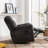 Claycomo 40.9'' Wide Modern and Overstuffed Soft Oversize Glider and Swivel Manual Recliner-789715436