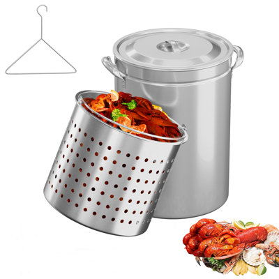 Stainless Steel Seafood Boil Pot