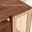 Rattan Crafted Rotatable Bookcase