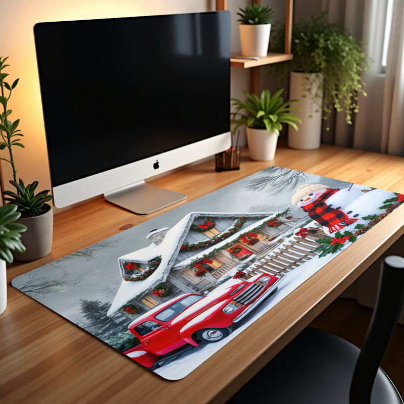 Polyester Desk Pad, 23.6x13.8