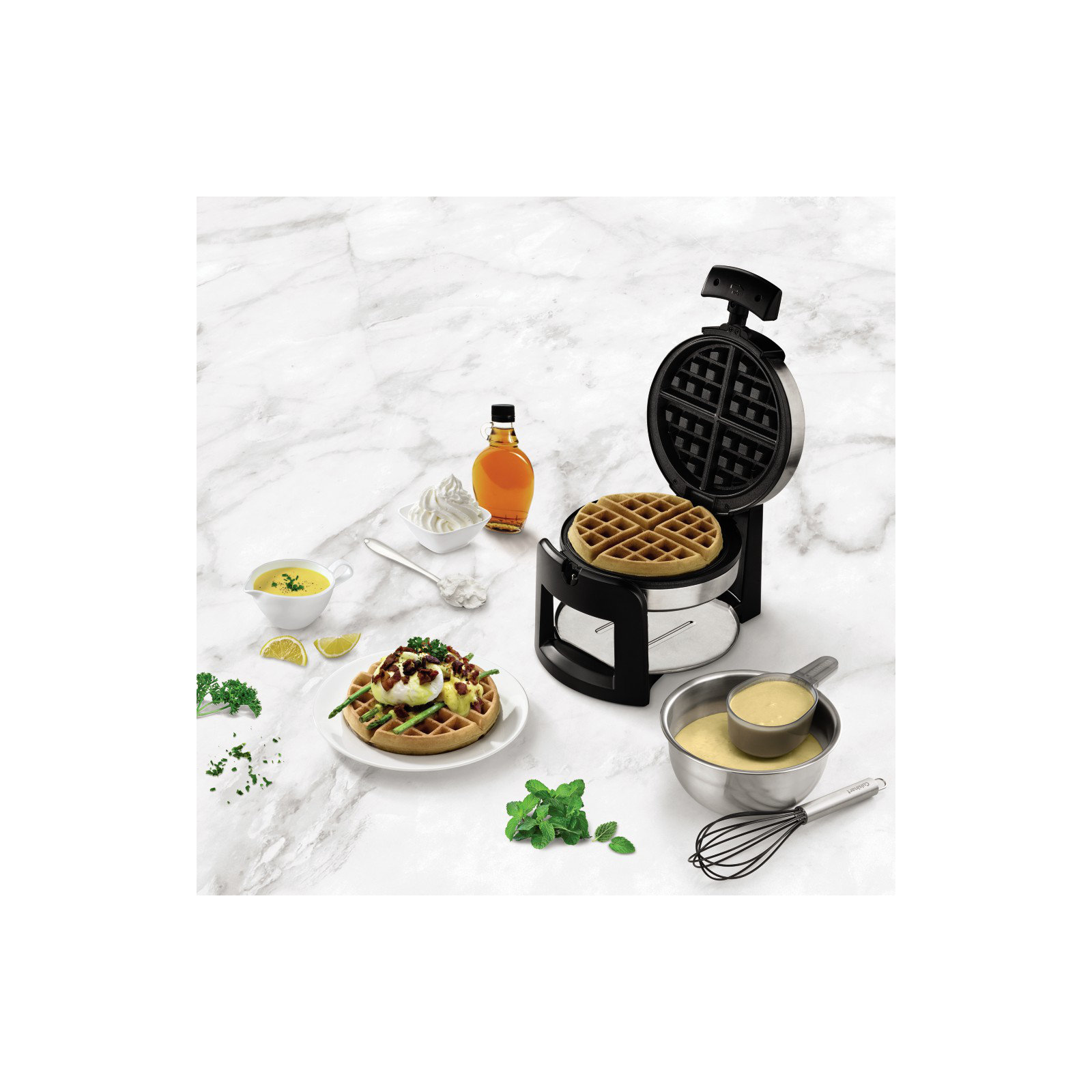 Cuisinart Round Flip Belgian Waffle Maker