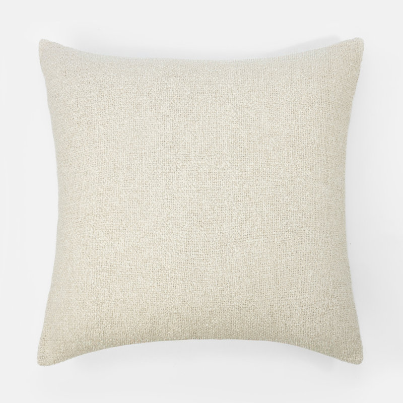Coussin Andrew, ivoire, 14 x 20, Crème, Carré 14 po