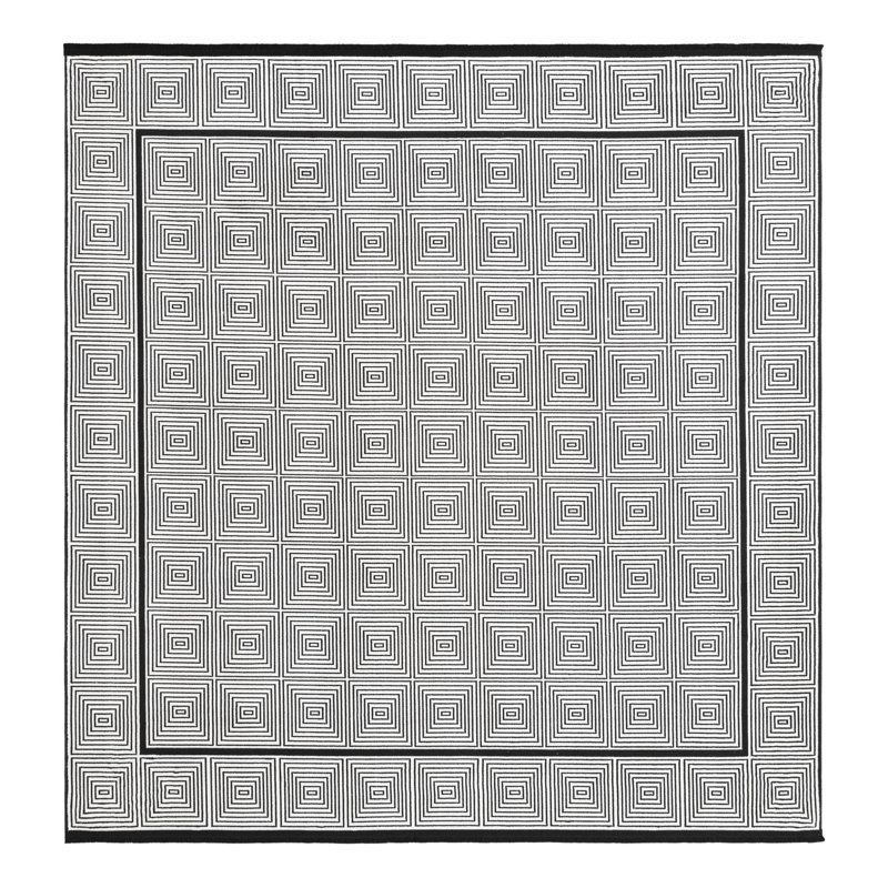 Lucerito Geometric Indoor Rug, Square 7'10"