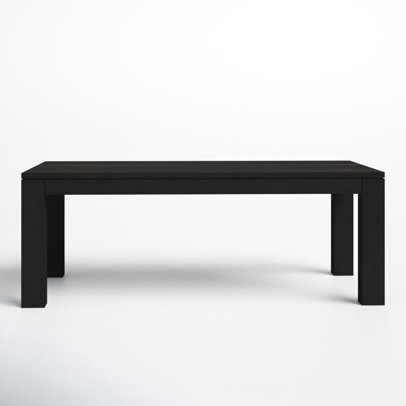 Bronner Solid Wood Coffee Table, Black
