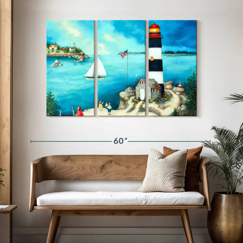 Phare d'Aletra, H 32 po x l 50 po