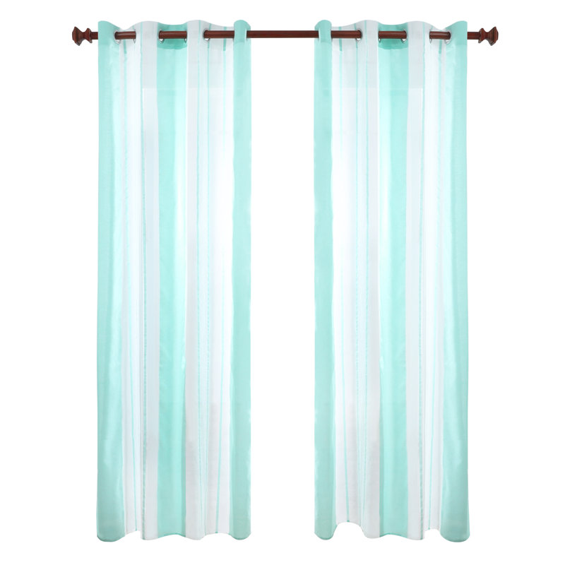 Dearious Pair, Width 140 x Drop 229 cm, Light Green