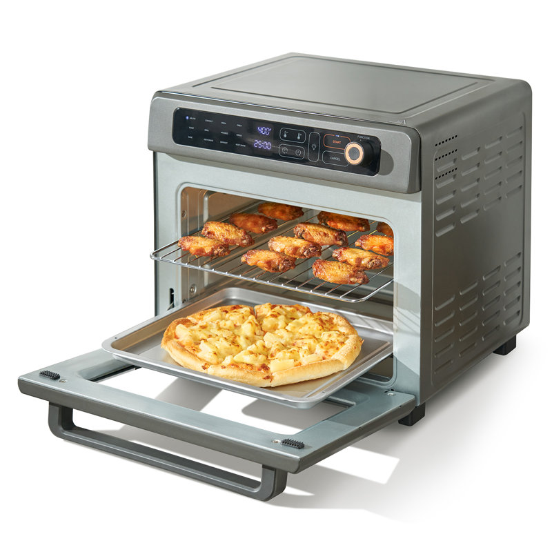 Stainless Steel 25L 12-in-1 Air Fryer Toaster Oven