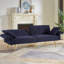 Upholstered 69.5'' Sleeper Sofa-1401120594