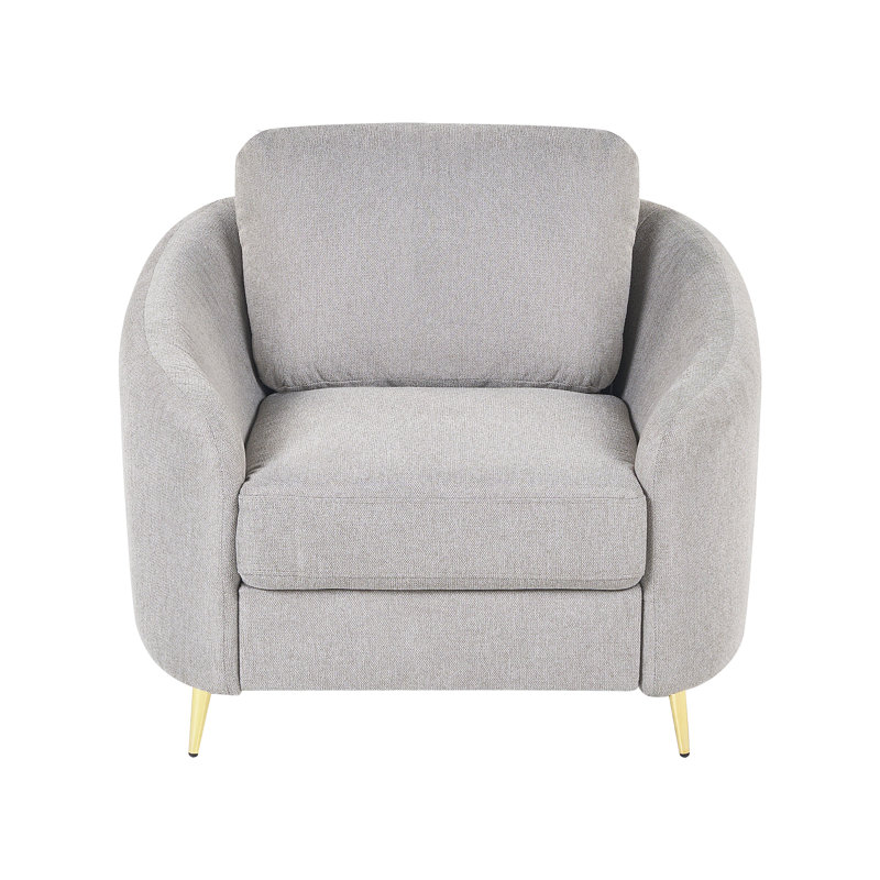 Hooven Upholstered Armchair, Grey