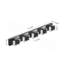Luminaire de salle de bain noir à 5 lumières avec luminaires de salle de bain noir à DEL-1183094100-1183094090