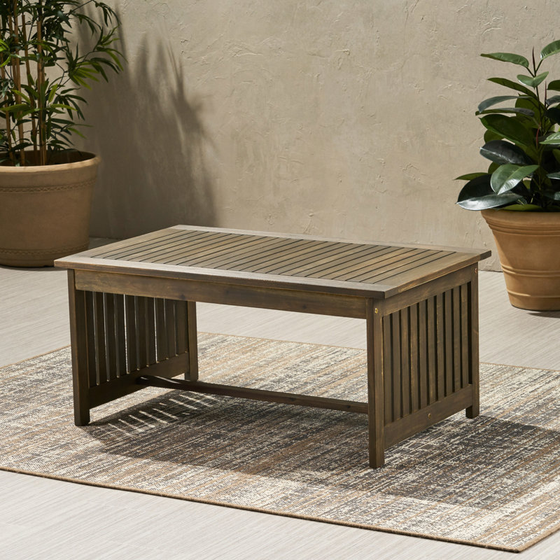 Console en bois pour terrasse - Rehaussez le décor de votre espace extérieur