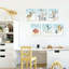 6 Piece Wrapped Canvas Print