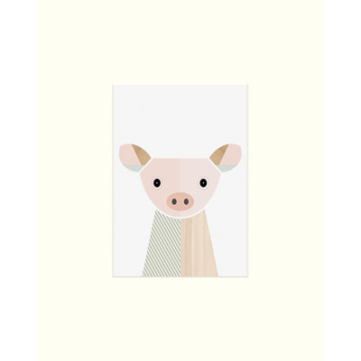 Pig 1 Piece Painting