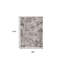 Tapis gris et ivoire 6 pi x 9 pi