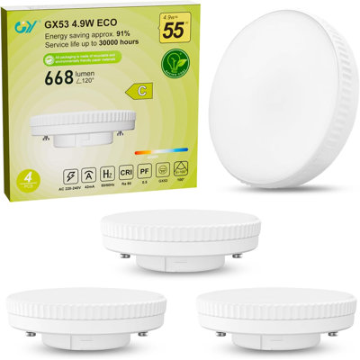 4.9 W GX53 LED Smart Bulb