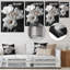 Monochromes blancs jaunes botaniques jonquilles II - jonquilles, impression d'art mural-1454073449-1454073450