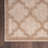 Adianey Red Barrel Studio Easy Care Trellis Brown/Beige Indoor/Outdoor Area Rug-665408315