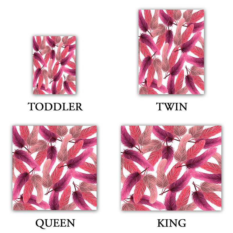 Ensemble de housse de couette plumes, Housse de couette grand et 2 taies décoratives