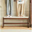 Banc de rangement pour chaussures