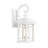 13 Inch Vintage Outdoor Wall Light With Seeded Glass Shade