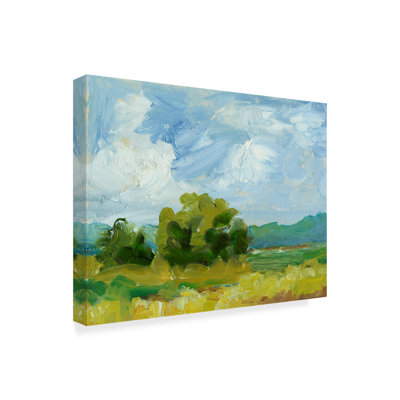 « field color study i », impression sur toile tendue