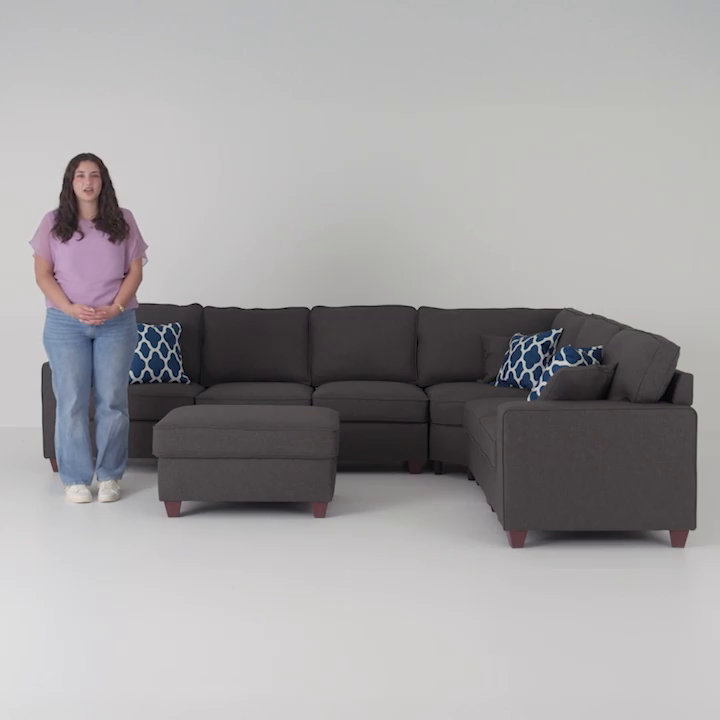 Wade Logan Forbestown Upholstered L-S...