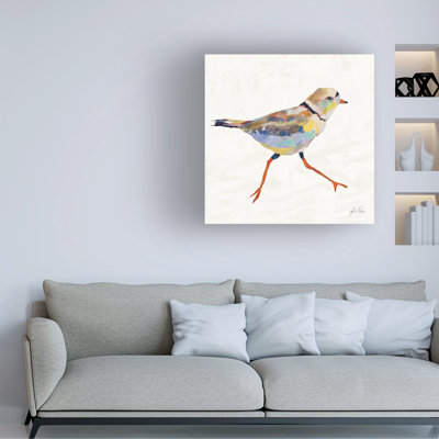 Art sur toile Jeanette Vertentes «Coastal Plover I»