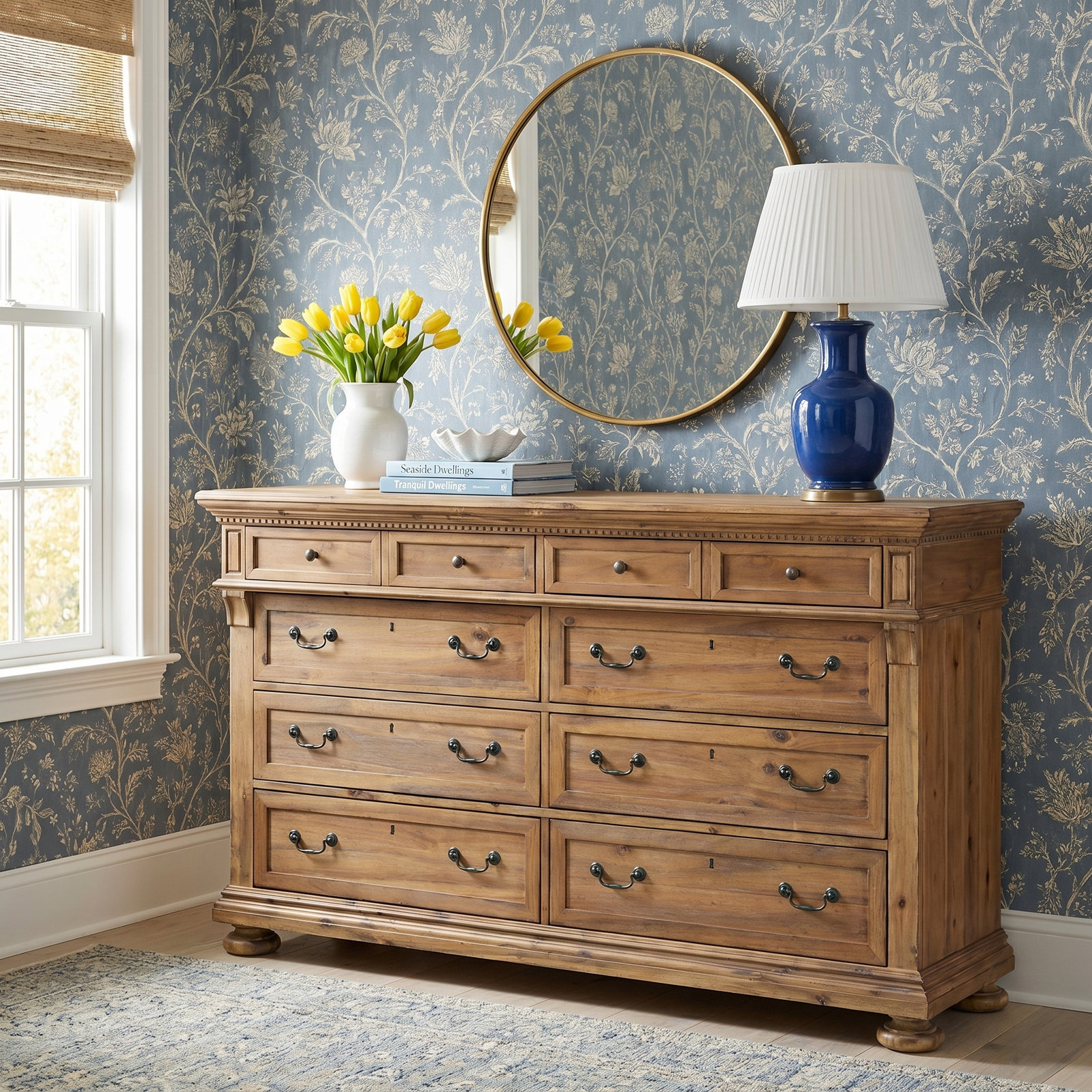 Veronica 10 - Drawer Double Dresser