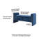 Banc de rangement en tissu Teddy-460738705