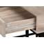 Bureau d'ordinateur, bureau personnel, ordinateur portable, tiroirs de rangement, L 48 po, stratifié de travail, métal, contemporain, moderne-1276689959