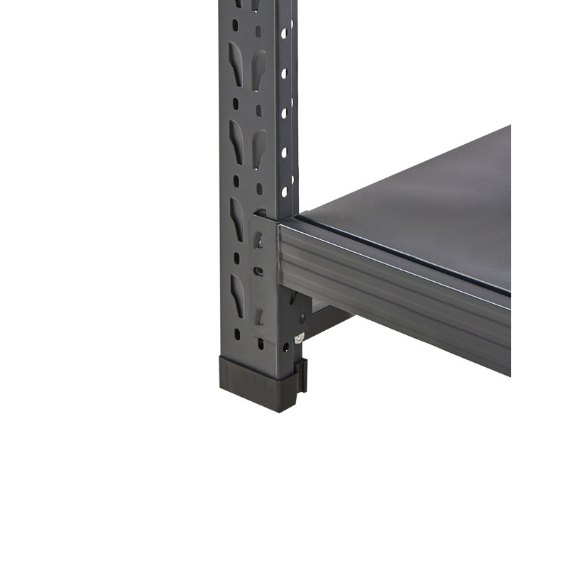 Steel Basic Storage System, Black, 200cmH x 150cmW x 60cmD