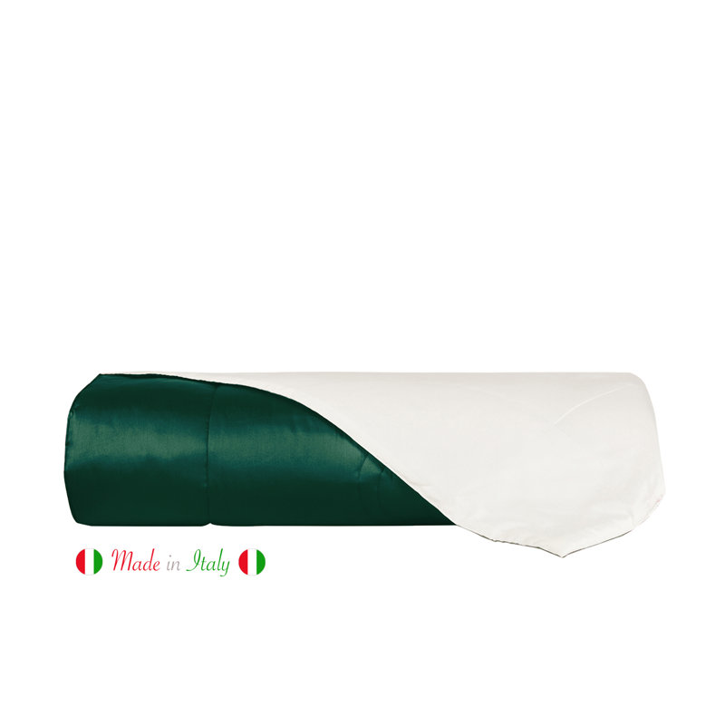 Minnich Throw Blanket, Emerald Green