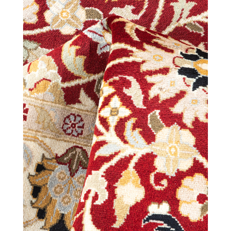 Classic One-of-a-Kind 4'2" X 6'3" Hand Knotted Area Rug