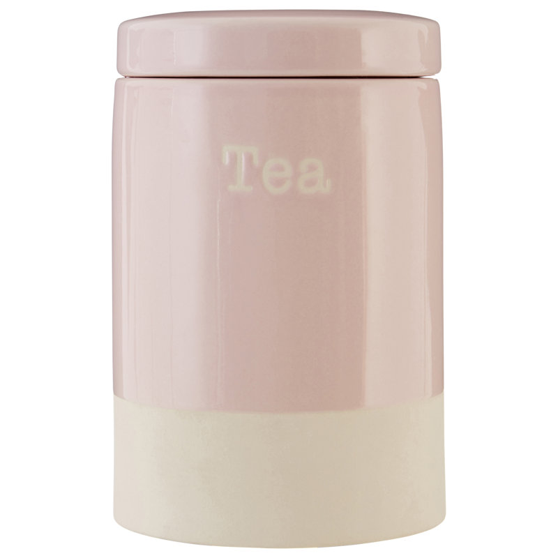 Stoneware Jar, Pink
