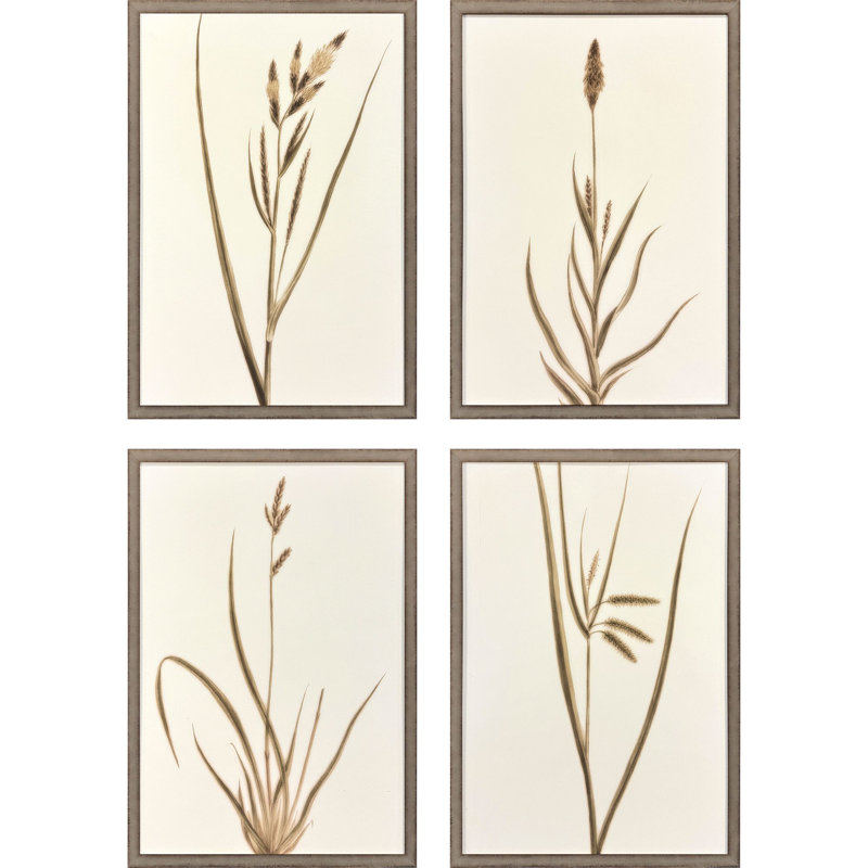 Varying Grasses Framed Art