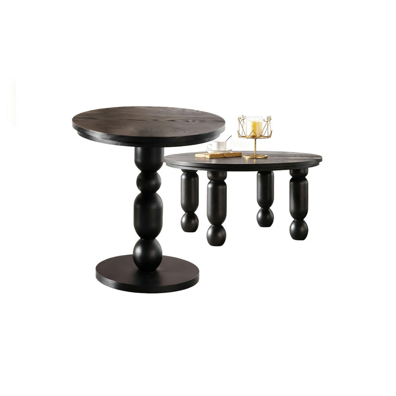 Ensemble de tables basses rondes Modern Modern